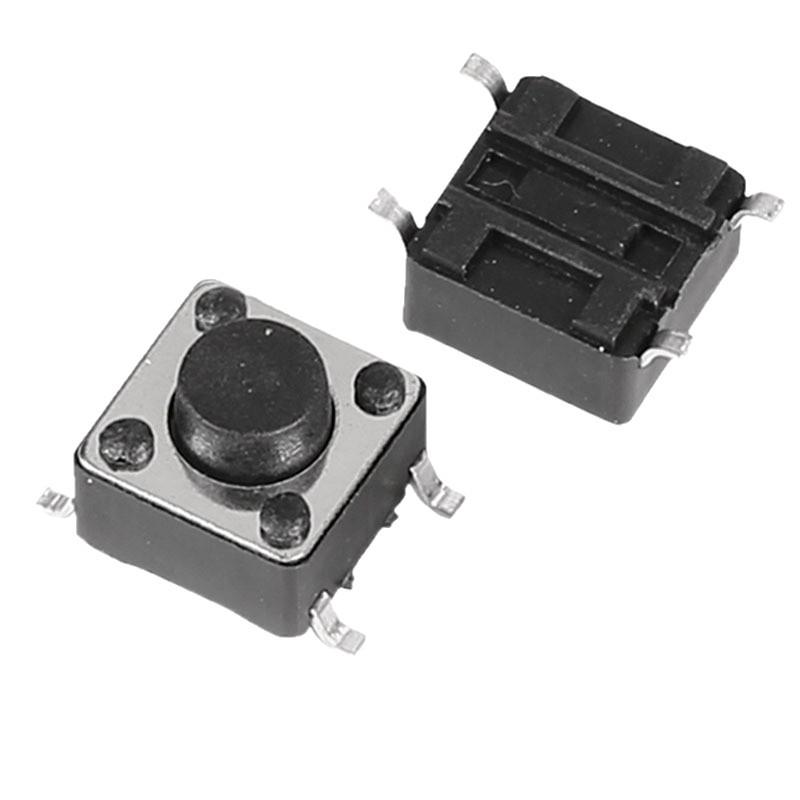 4.5x4.5x10mm SMD Tactile Switch, 4mm 4.5x4.5x4.3 mm Key Switch