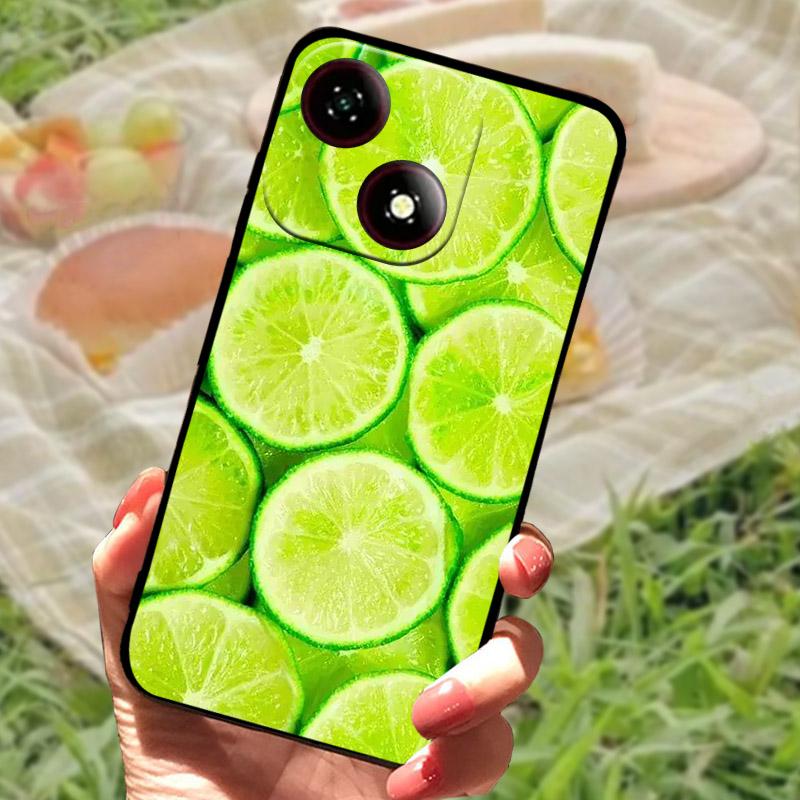 For ZTE Blade A35E /A35/A55 Case Fashion Cartoon Soft Silicone Phone Back Cover For ZTE A35E Shockproof Case A35 E A 35 Shell