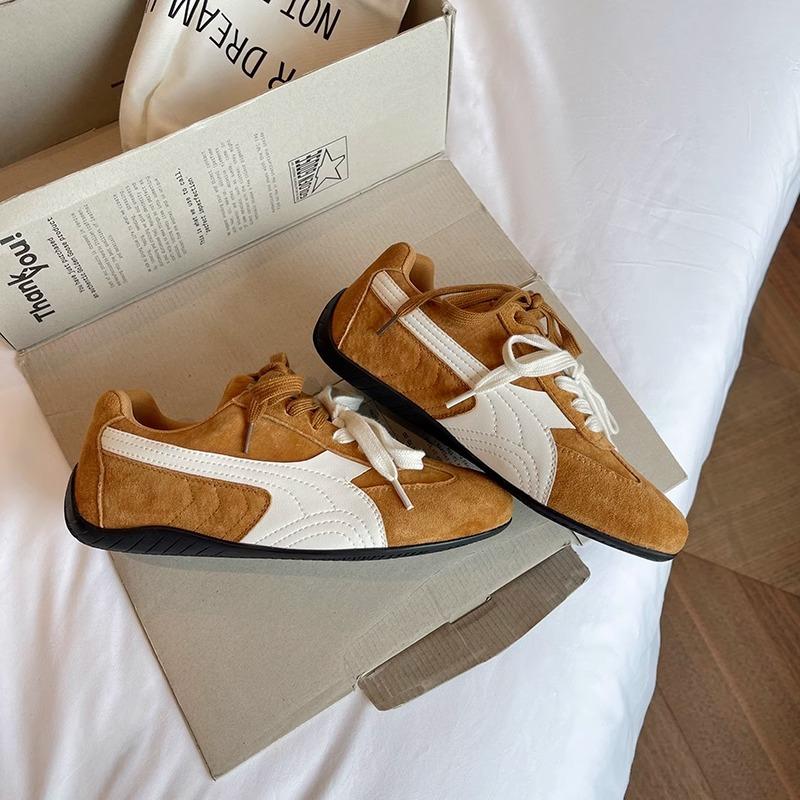 Женские кроссовки 2024 года в стиле ретро, удобные, дышащие, маленькие, белые