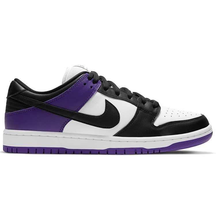Nike Кроссовки унисекс Dunk Low SB Court фиолетовые белые черные BQ6817-500