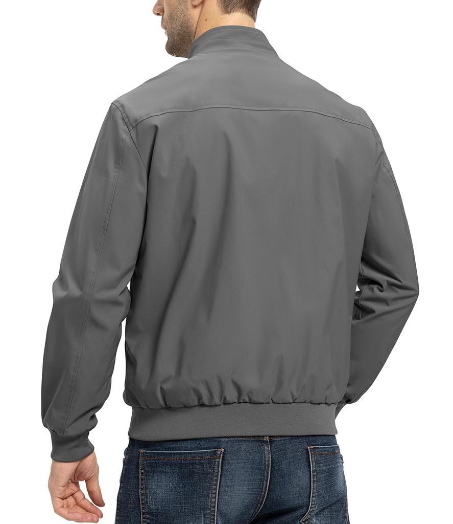 Mountain Water Golf Light Work Climbing Thin Весенняя и осенняя одежда Серый [Gopune] Мужская парка, водоотталкивающая, одежда, верхняя одежда, куртка, джемпер,