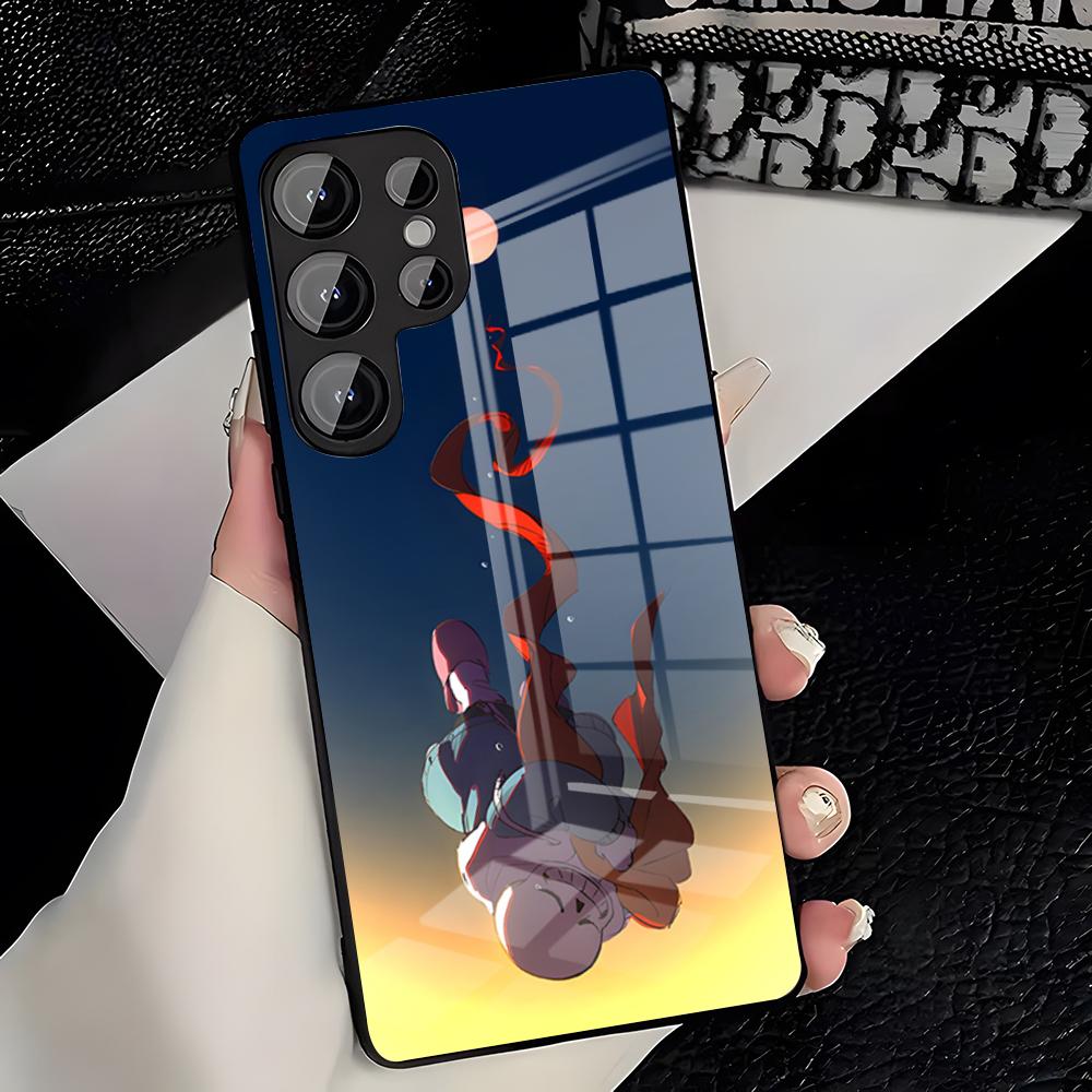 Чехол для телефона Sans Undertale для Samsung A25 A13 A33 5G A54 A36 A35 A56 A52 A14 Ударопрочная стеклянная крышка