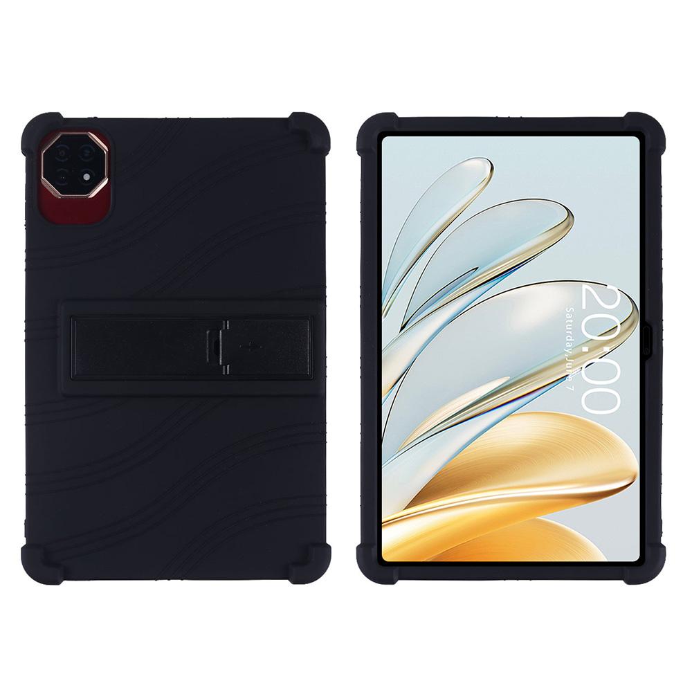 Чехол для планшета Teclast T60AI/Blackview MEGA 2/DOOGEE T36, ударопрочный силиконовый чехол-подставка