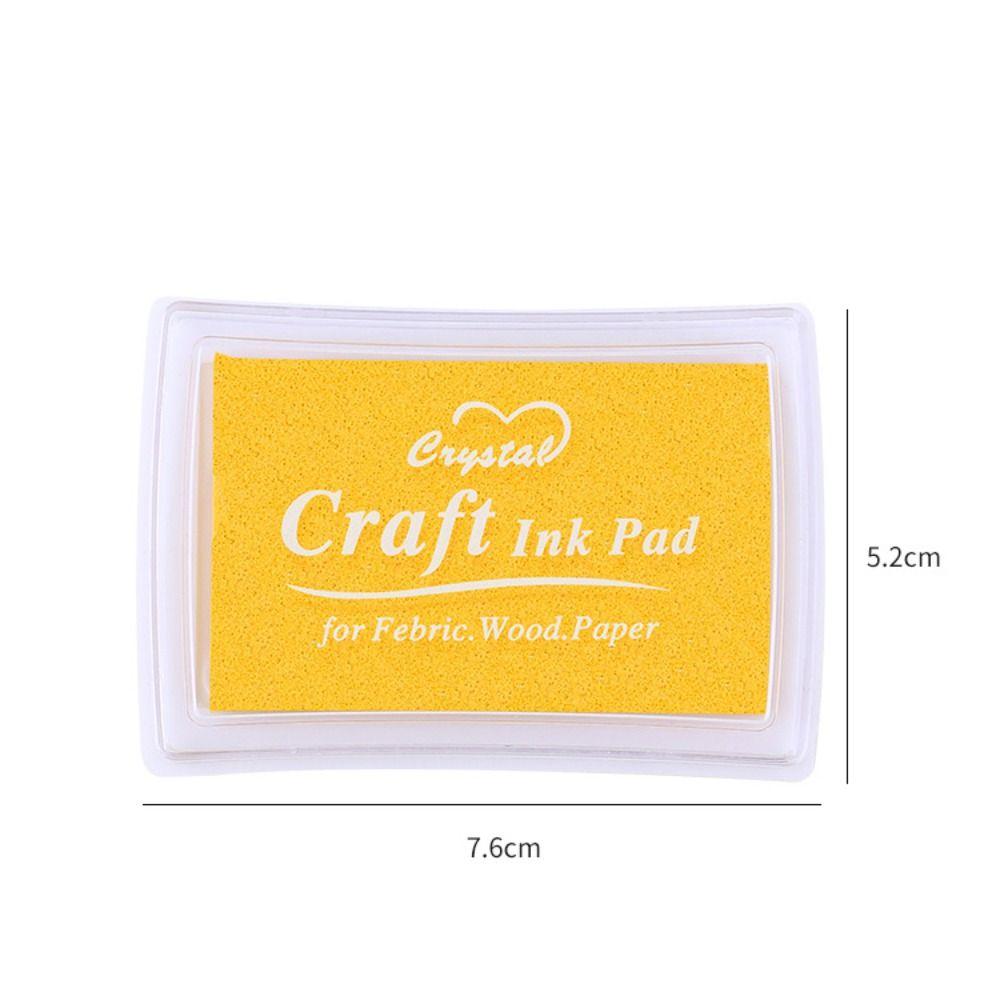 Quick-drying Finger Signature Inkpad Clear Stamping Thumbprint Ink Pad  Graffiti Drawing