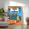 1 шт. Приключения Тинтина Классика Аниме Плакат Печать Идеальный Дизайн Скандинавский Современный Гостиная Домашний Декор Подарочный Бар Эстетический Декор