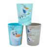 Lilfang Frozen 2 Frozen Olaf Cups, Mixed Colors, 3 Pieces