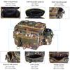 Portable Fishing Tackle Bag Outdoor Single Shoulder Fishing Waist Fanny Pack Bag Fishing Lures Tackle Utility Storage