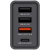 Verbatim Ładowarka Sieciowa 30W 3Xusb-A/Usb-C Pd 3.0 Chr-30Eu2 Czarny/Black 49700