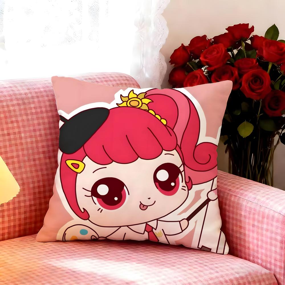 Cute WWonderful MokoO Cushion Cover Premium Soft Pillowcase SkinFriendly Breathable MultiPurpose for Home Office Travel