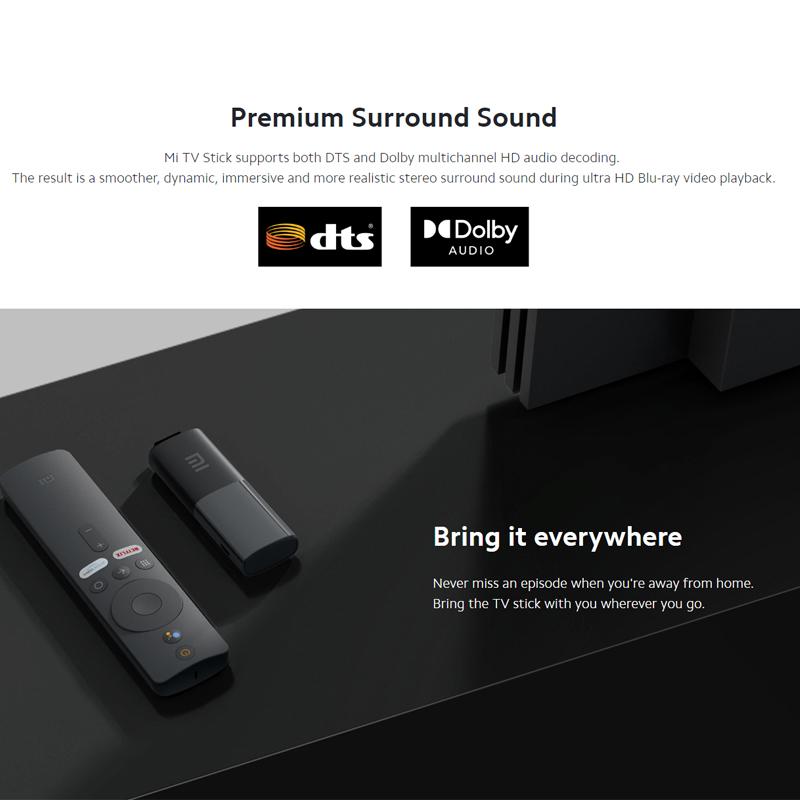 Медиаприставка Xiaomi Mi TV Stick