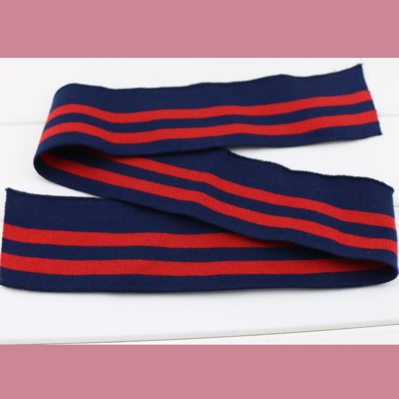 80CM Length Cotton Rib Fabric Knitted Colorful DIY Cloth Accessories Collar Cuffs Hem Bottom Collar