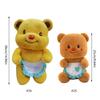 Cute Doll Bear Butter Stuffed Animals Bear Toy Soft Comfortable Bear Doll Early Education Toddlers Toy