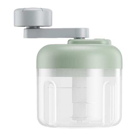 Garlic Chopper Manual Garlic Grinder Garlic Crusher Hand-Cranked Food Processor Mincer Tool for Kitchen Gadgets