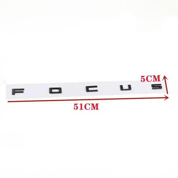 1pcs 3D ABS Badge Letter Car Tail Rear Trunk Emblem Sticker Decoration For Logo MK3 MK4 MK6 MK7 MK8 Car Accessories