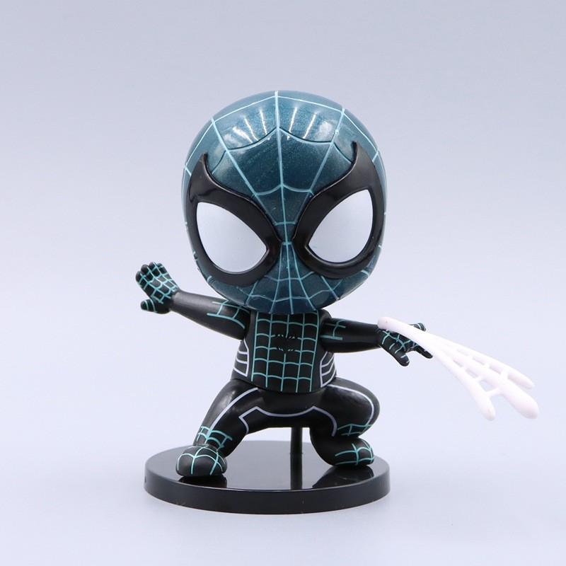 Потрясающая коллекция металлических фигурок Человека-паука, набор из шести штук, идеальный подарок для мужчин