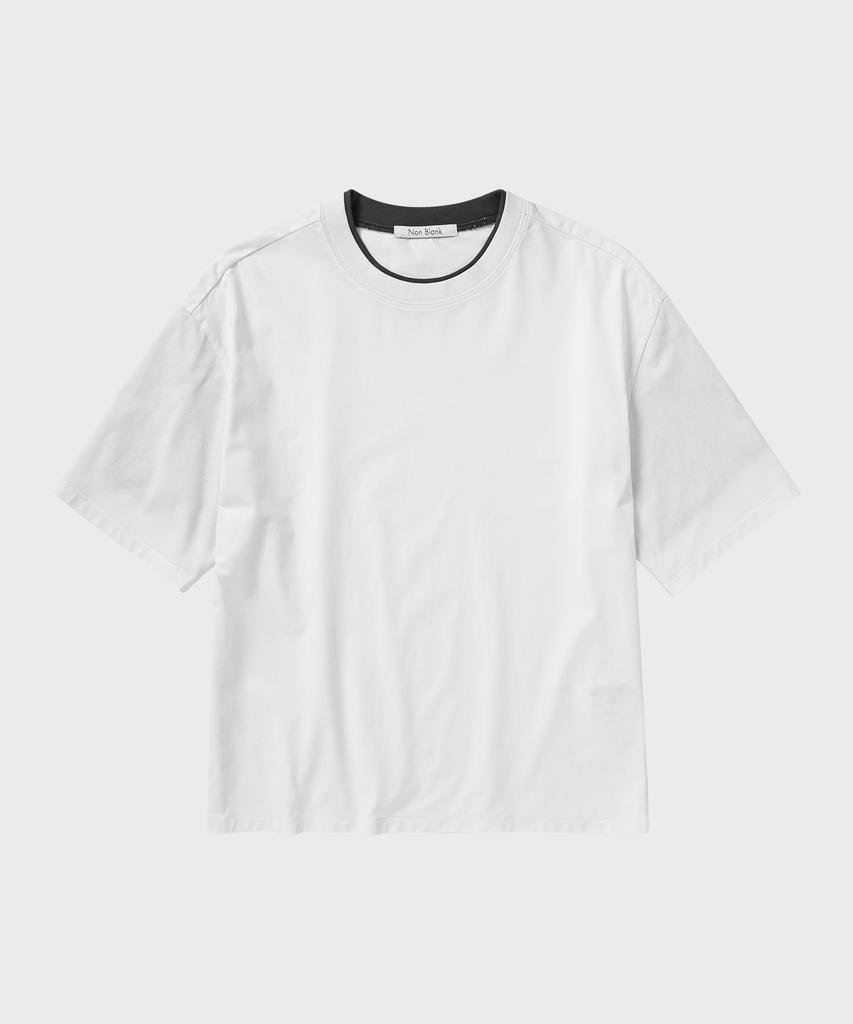 NONBLANK Укороченная футболка Hs_Белый