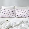 Halloween Ghost Bat Cartoon Pattern Sheet Four-Piece Bedroom Room Dormitory Bedding Decoration