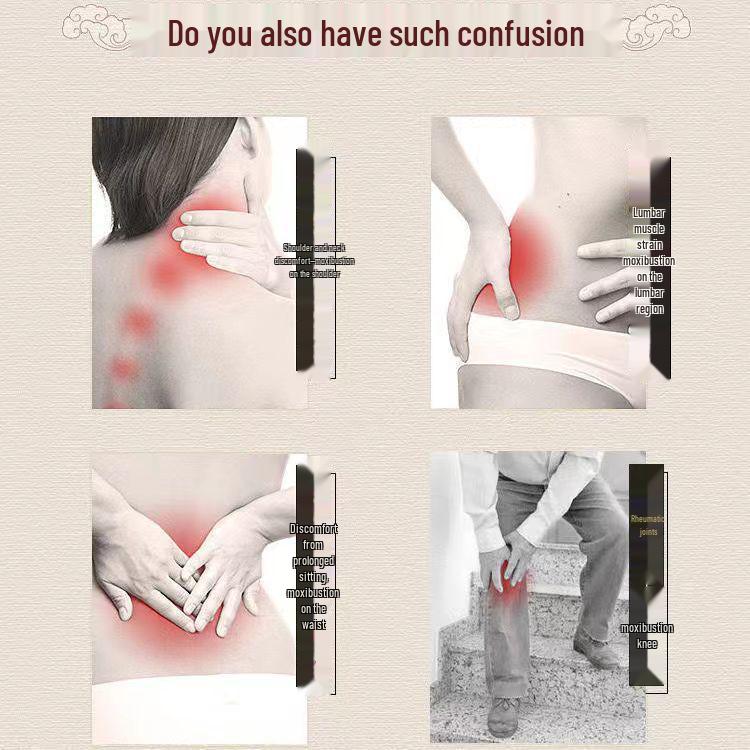 Полынь Имбирь Нагревающие Пластыри: Колено, Шея, Плечо, Стопа и Пустые Моксибустионные Компрессы