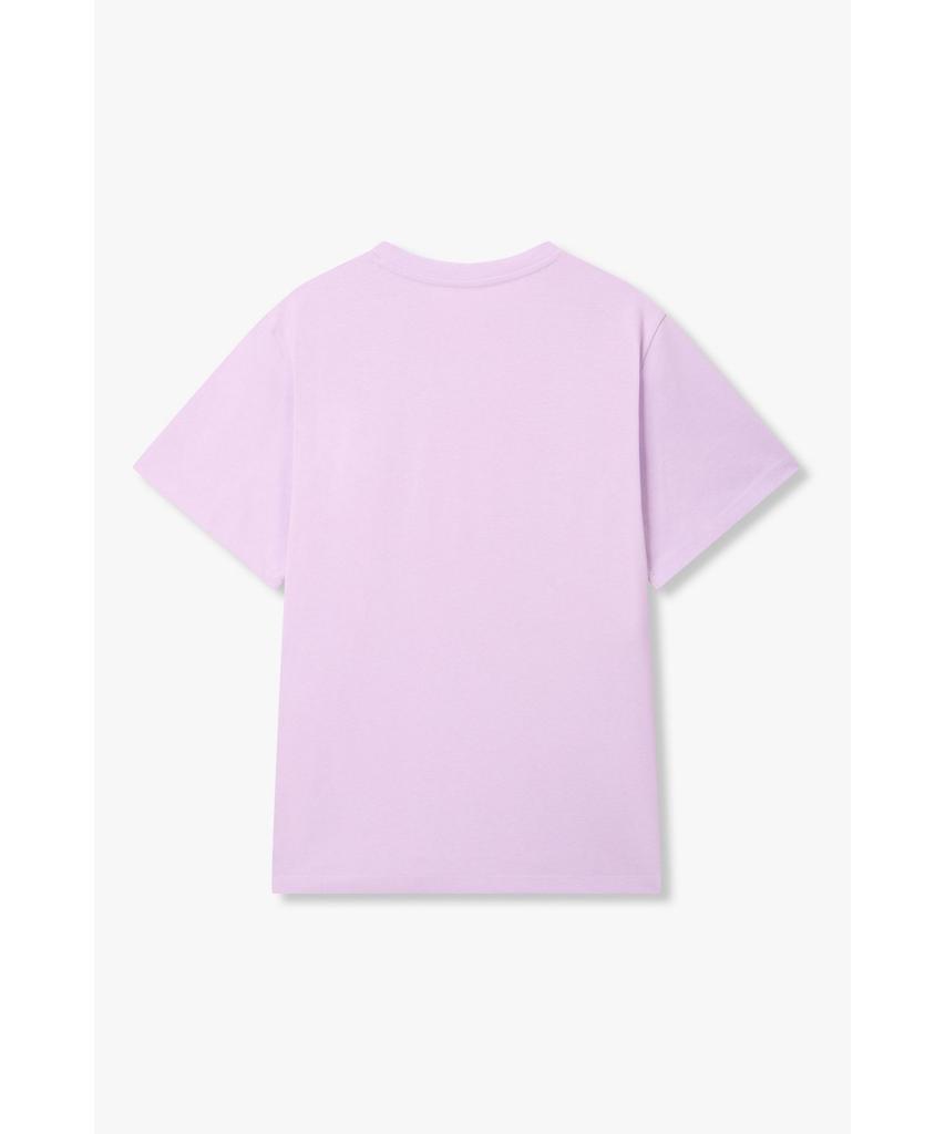 Футболка Bobeu Flopy Print Обычный крой Фиолетовый 7156240006