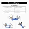 8 1 Diving Multi-Tool Compact Multitool Kit Lightweight Stainless Steel Repair Tool