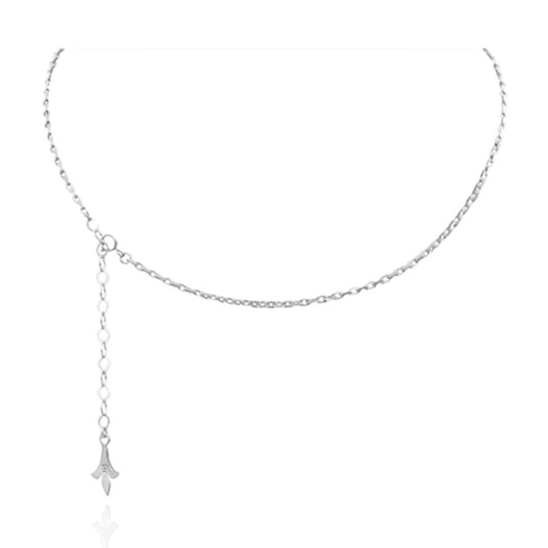 POPPI Basic silver chain chocker