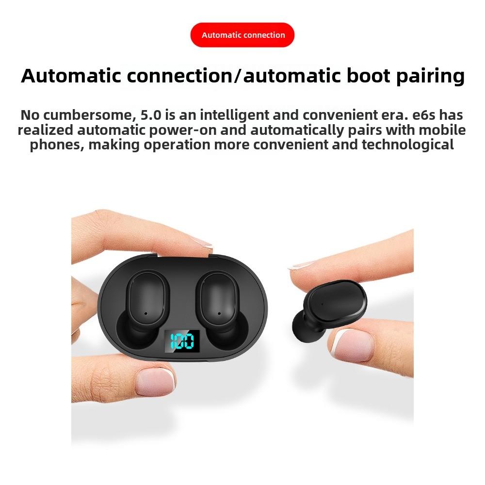Новые Bluetooth-наушники с долгим сроком службы, цифровым дисплеем, внутриканальные беспроводные наушники с шумоподавлением и высокой мощностью