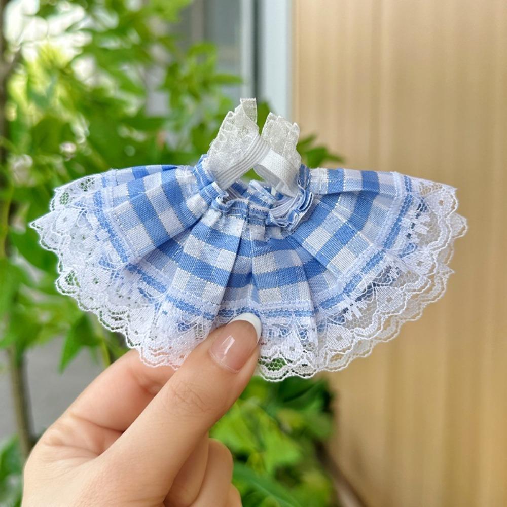 Cute Princess Dress Accessories Fashion Dresses Skirt For 10~15cm Cotton Doll/EXO Idol Dolls