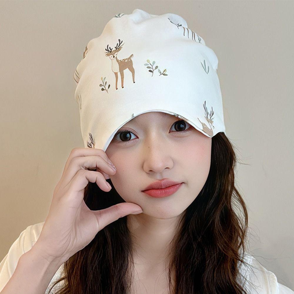 Breathable Postpartum Confinement Hat Eye Mask Postpartum Cap  Maternity Accessories
