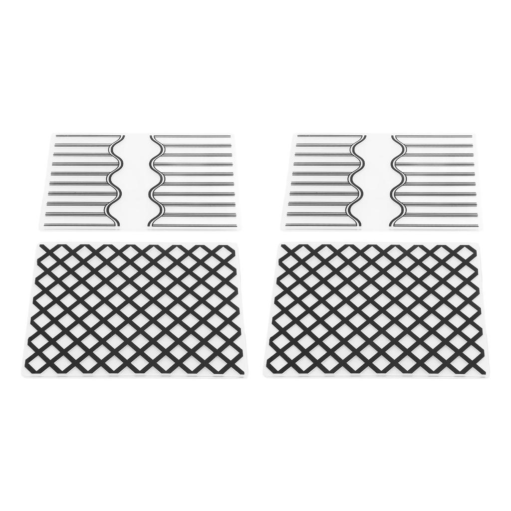 4шт пластиковых папок для тиснения набор декоративных тисненых машин шаблон для изготовления открыток