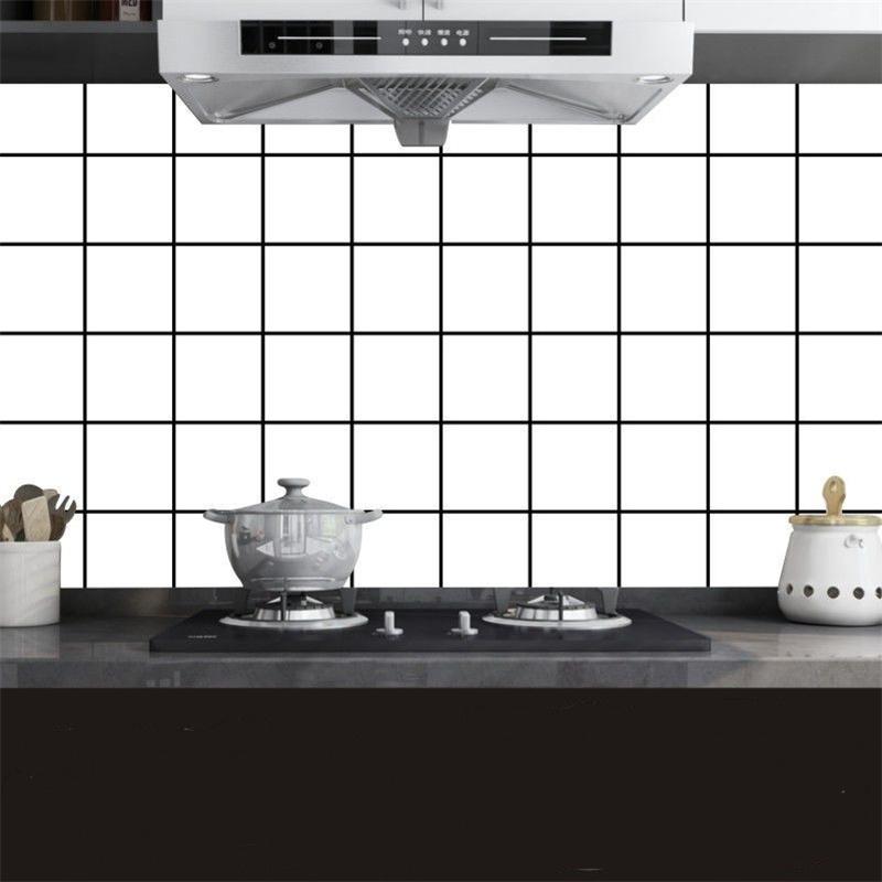 DIY маслостойкие кухонные наклейки на стену, самоклеящиеся Papel De Parede, плитка для ванной комнаты, 3D водостойкие виниловые обои для шкафа