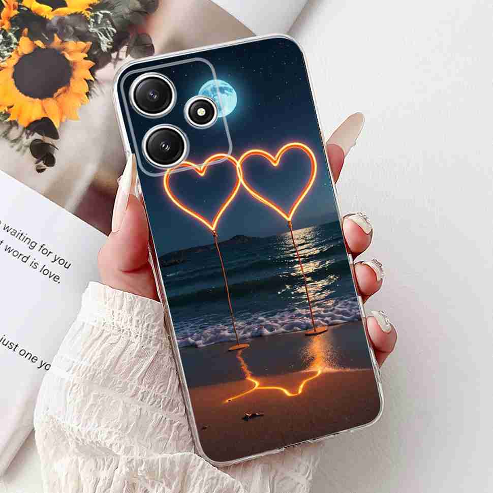 Чехол для Xiaomi Redmi Note 12R 5G Летний Маленькая Ромашка Лимон Мягкий Силикон ТПУ Чехлы Для Redmi Note12R NOTE12R 23076RA4BC Оболочка