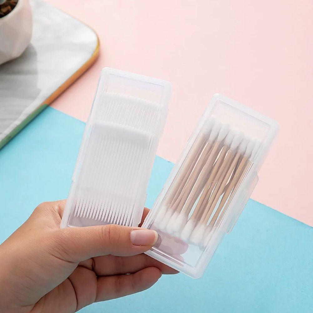 Multifunctional Cotton Swab Holder Case Dust-proof Jewelry Accessories Box New Medicine Box