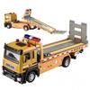 Huang Yem Tow Truck Toy, Alloy Transport Flatbed, Construction Vehicle Set, Work Vehicle, Indoor Play, Birthday Gift, Christmas Gift