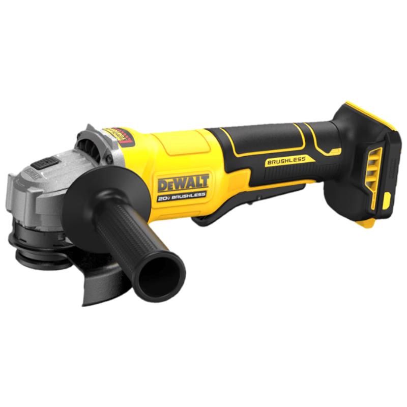 Бесщеточная угловая шлифмашина DEWALT 125 мм, аккумуляторная, штепсель CN (адаптер в комплекте)