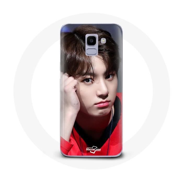 Coque pour Samsung Galaxy A6 2018 BTS Bangtan Sonyeondan Jungkook Boys band