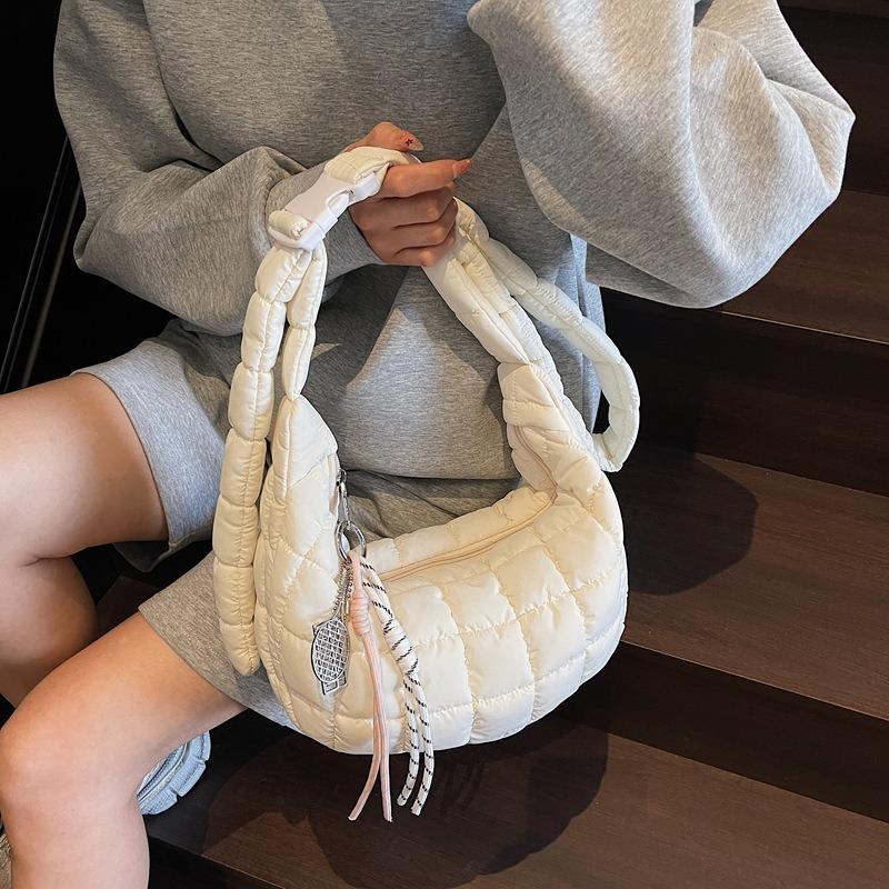 Puff Cloud Bag Women's New Simple Women's Shoulder Messenger Bag Casual Versatile Women's Dumpling Bag