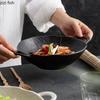 Керамическая миска с каменным узором для супа, фруктовая салатница, миска для пасты, десертные миски, специальная посуда для молекулярной еды