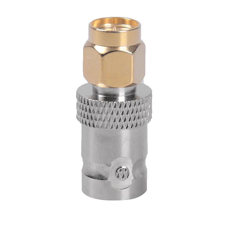 Rf Coax Sma Male Plug To Bnc Female Radio Antenna Connector Adapter