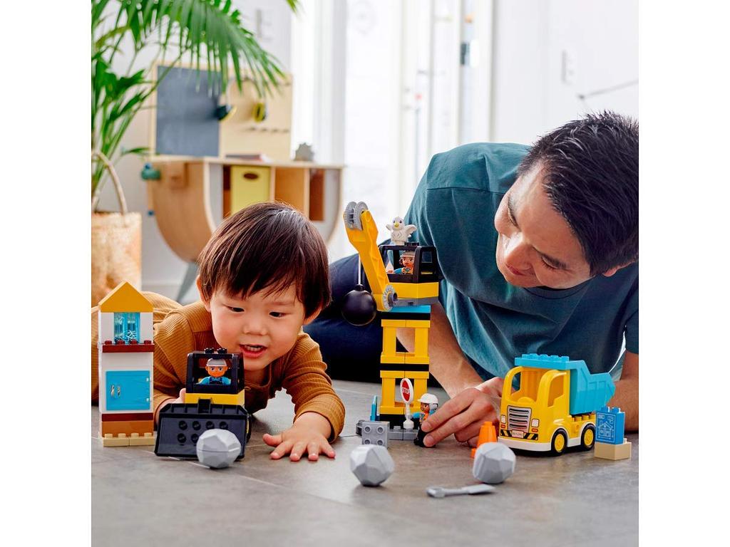 LEGO Работы по демонтажу шарового таранного снаряда Duplo 10932