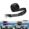 Binding Tie-Down Belt with Metal Buckle Tow Rope Strong Ratchet Lashing Straps  RV Motorcycle Bike