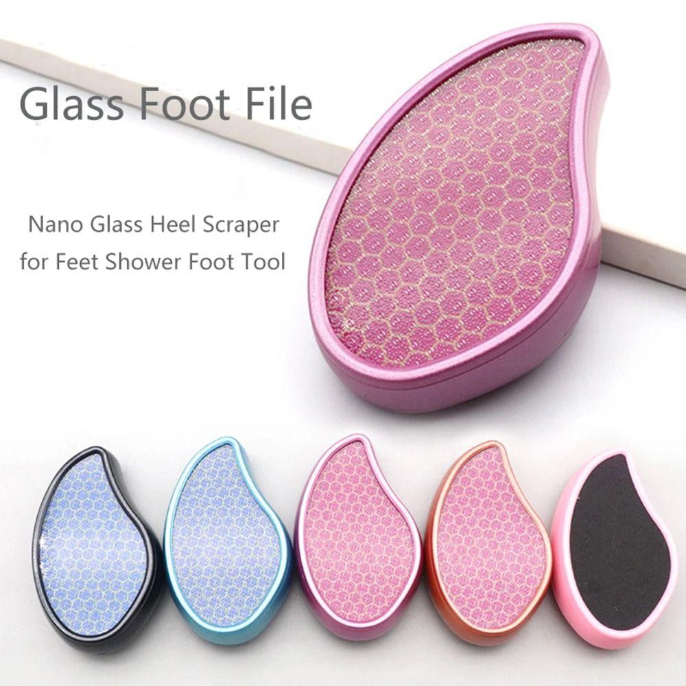 1Pcs Plastic Foot Rub Grinder Pedicure Dead Skin Grinding Stone New Heel Scraper