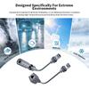 For Starlink Satellite Gen3 V3 Ethernet Extender Adapter Shielded SPX to RJ45 Rectangular Satellite Converter Cable IP67/68