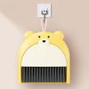 1 Piece Of Desktop Mini Broom With Dustpan Set, Cartoon, Cute Little Broom, Desktop, Keyboard, Window, Corner, Home Cleaning