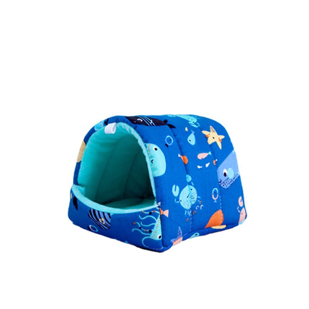 Winter Mini Cage Comfortable Small Animal Sleeping Bed Hamster House Guinea Pig Nest Warm Mat