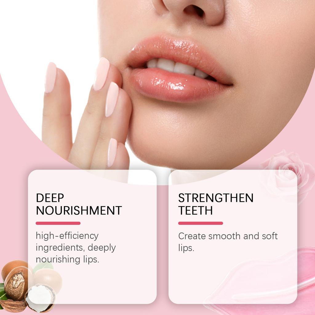 Пластырь для губ Lip Care Patch нежно питает и увлажняет кожу вокруг губ, очищает кератин, пластырь для губ, коллагеновая маска для восстановления морщин на губах, 5 шт., 2 мл