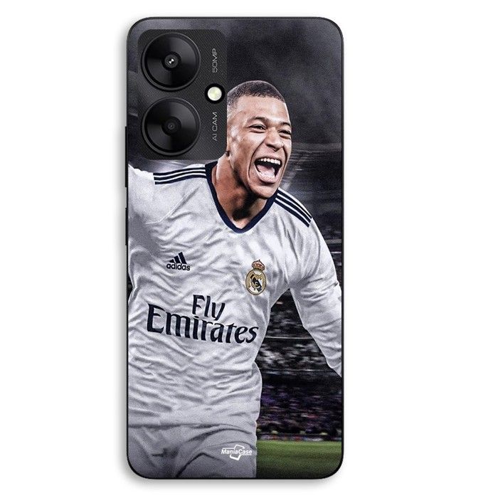 Coque Pour Xiaomi Redmi 13C 5g Kylian Mbappe Real Madrid Goal Maniacase