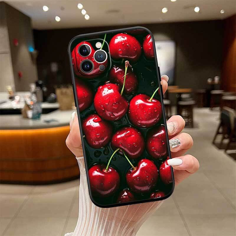 Cherry summer fruit Phone Case for Motorola Edge 60 60s 70 G86 G56 G54 E14 G04S G45 G54 G64 X30 X40 X50 S30 S50 Pro Power Tylus