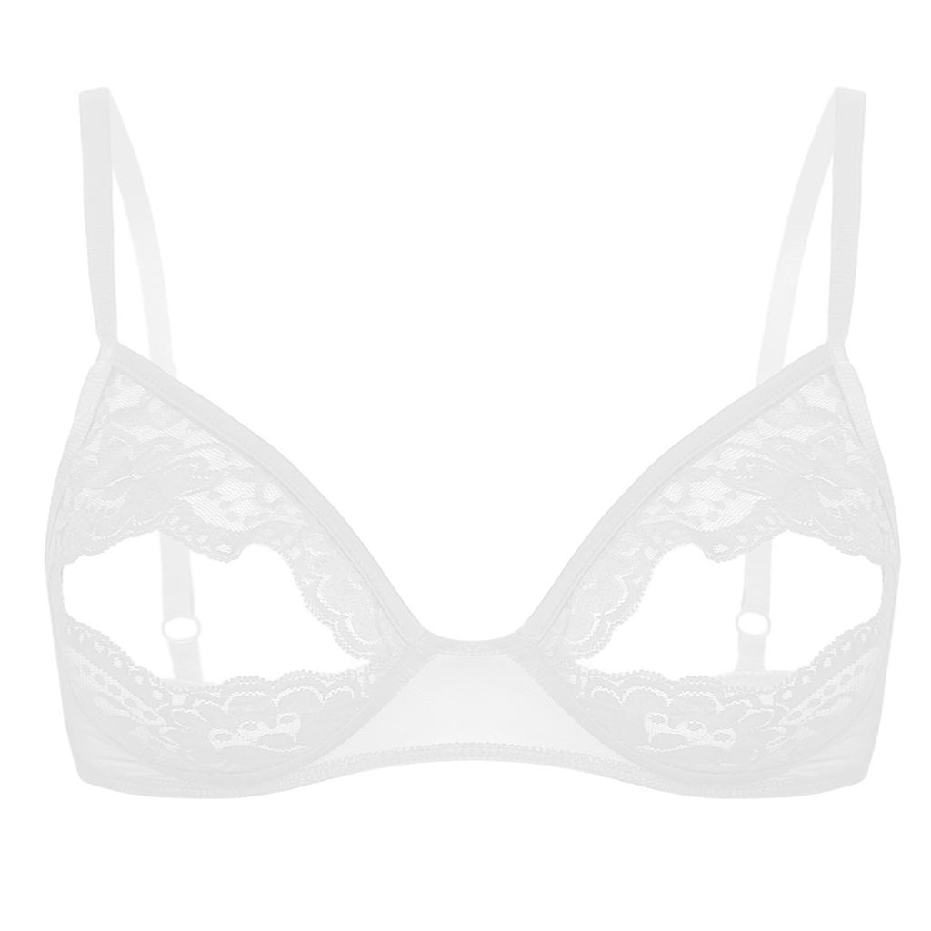 Women's Floral Lace Bra Push Up Underwired Bralette Underwear
