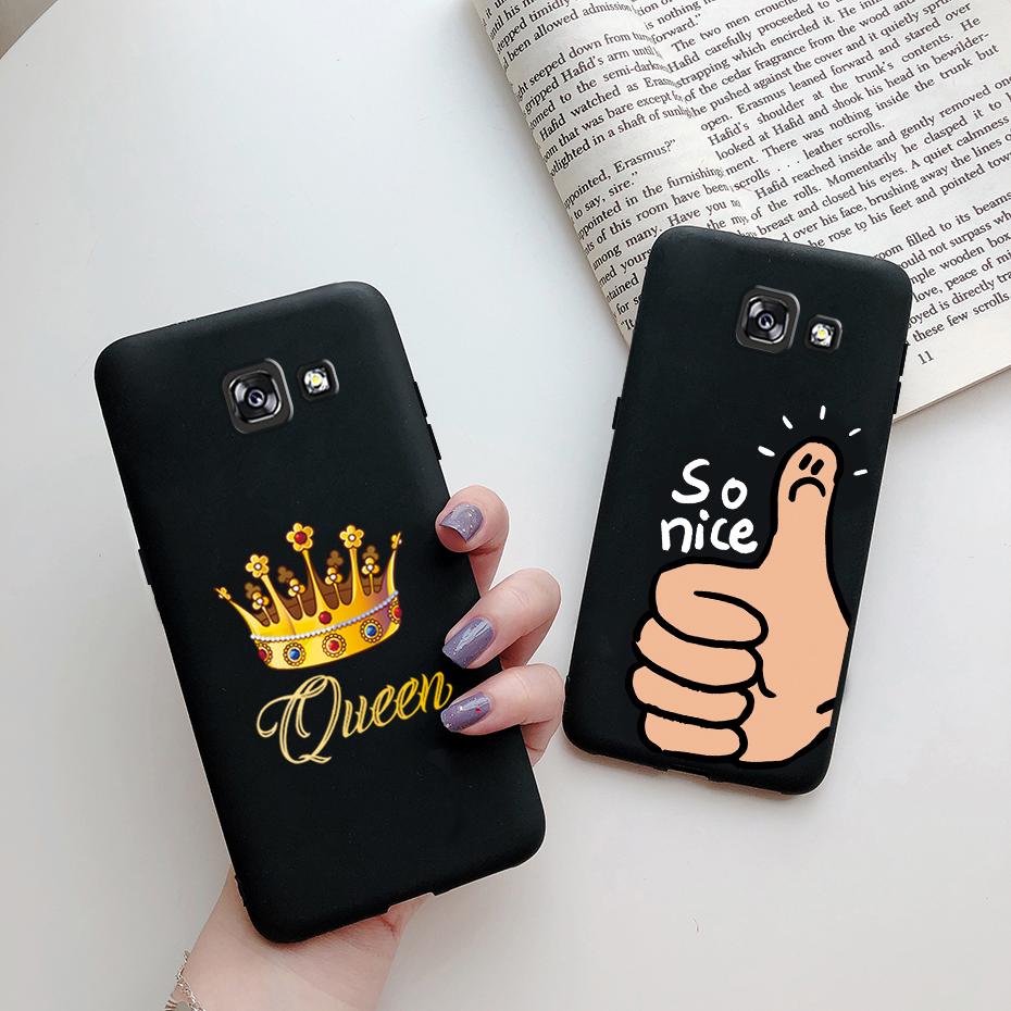 case For Samsung Galaxy A7 2017 Case Cute Painted silicon soft tpu phone back Cover Bumper For Samsung A7 2017 A720 A720f Cases