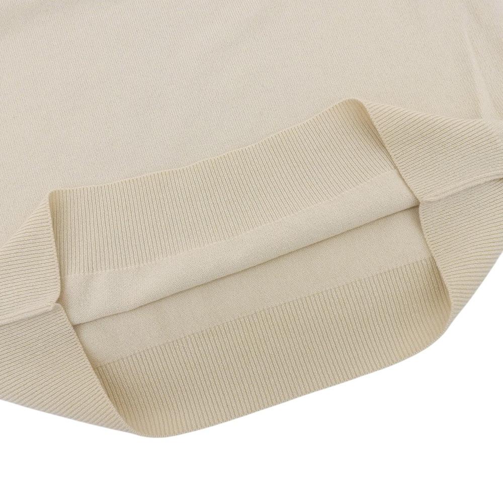 TOYOBOSHI 100% cashmere V-neck sweater knit top for women, pale beige, size 2, 08IT-BC0001 tops 2 Pale beigeUsed